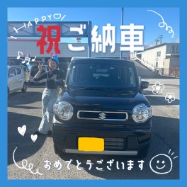 O様ご納車おめでとうございます♪